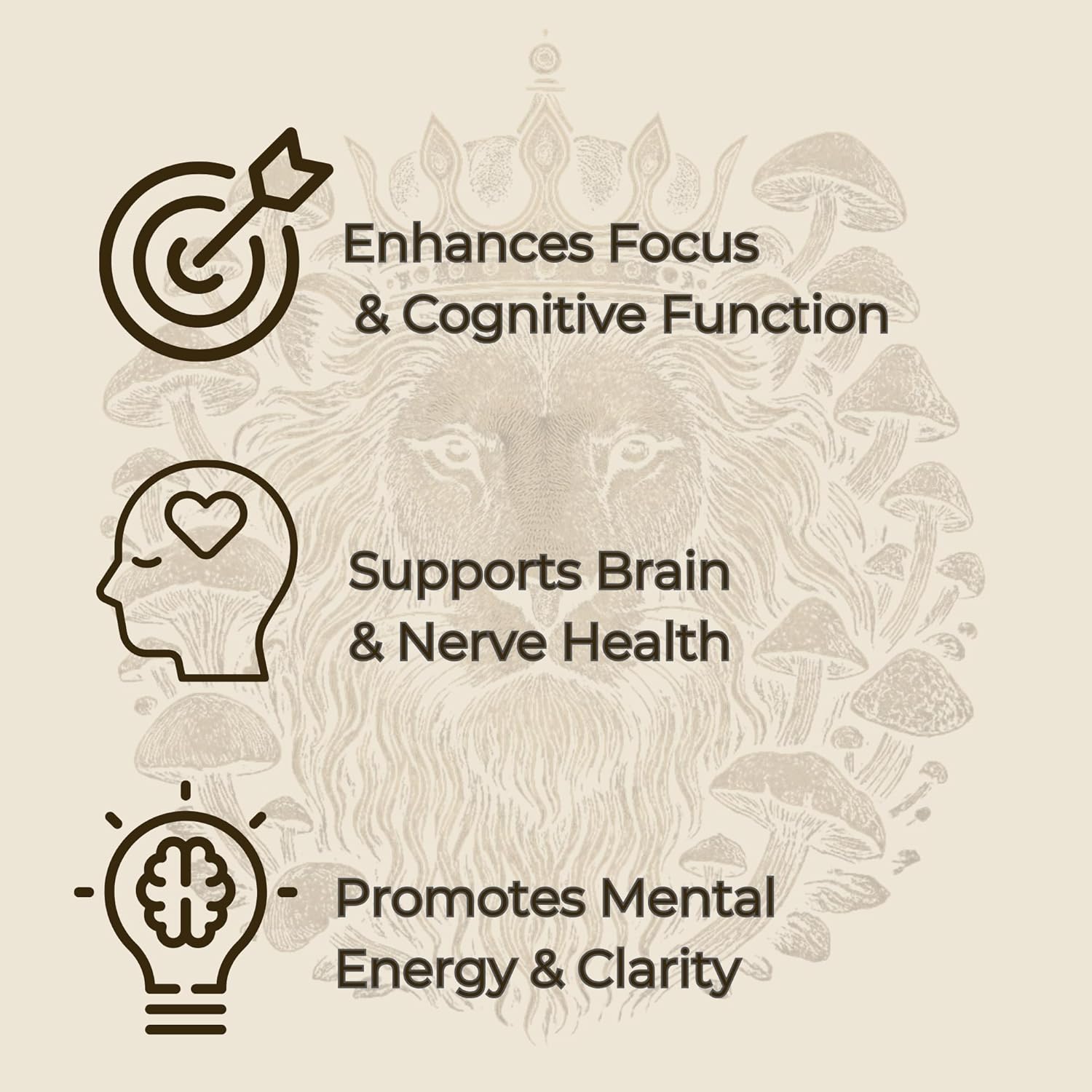 81ImcYKABlL._SL1500_.jpg Lion’s Mane Mushroom Cream – Brain Fog & Memory Support | Hericium erinaceus Nootropic Blend with Reishi & Cordyceps | 2 oz – King & Queen Wellness - Image 2