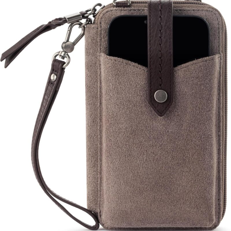 The Sak N/S Smartphone Crossbody - Women's Cellphone Bag & Wallet For Everyday - Convertible Wristlet With Zipper