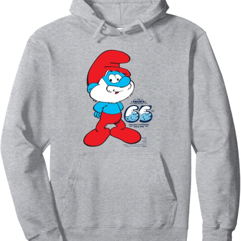 The Smurfs 65th Anniversary Papa Smurf Pullover Hoodie