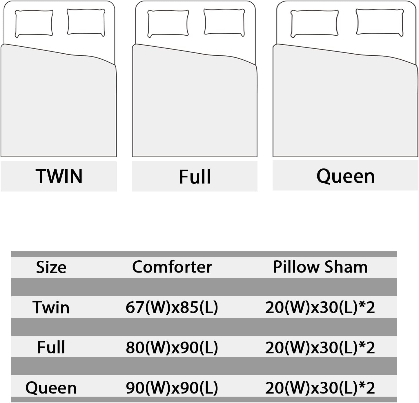 1755246094_61p5mIDS9nL._AC_SL1500_.jpg AILONEN Magic Mushroom Comforter Set Queen Size, Glowing Mushrooms Bedding Set for Girls Boys,3 Pcs,1 Quilt and 2 Pillowcases,All Season Use - Image 7