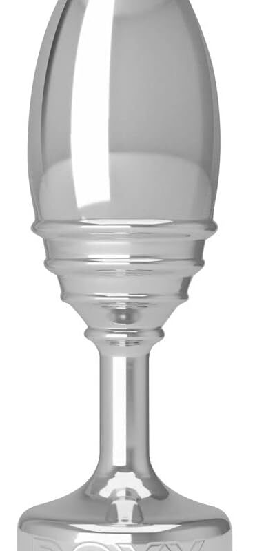 DOXY Ribbed Butt Plug - Double Panetration Adult Toys - Valentine's Day Gift for Lover – Aluminum Butt Plug for Experienced or Intermediate Players - Anal Plug for Women Beginner - Anal Sex Toys