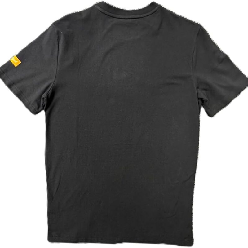 Civilized Men's Graphic T-Shirt, Mushroom and Teddy Bear Design, Black, Cotton Blend(CV5440)