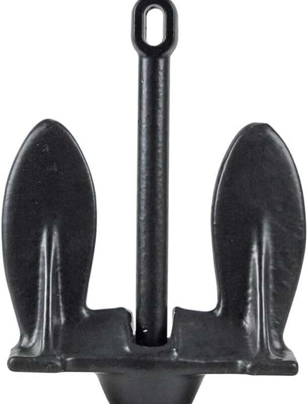 Extreme Max 3006.6530 BoatTector Vinyl-Coated Navy Anchor - 28 lbs.