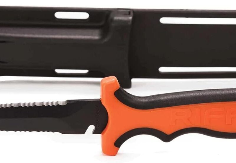 Riffe Wrangler 4.5 Dual Serration Knife