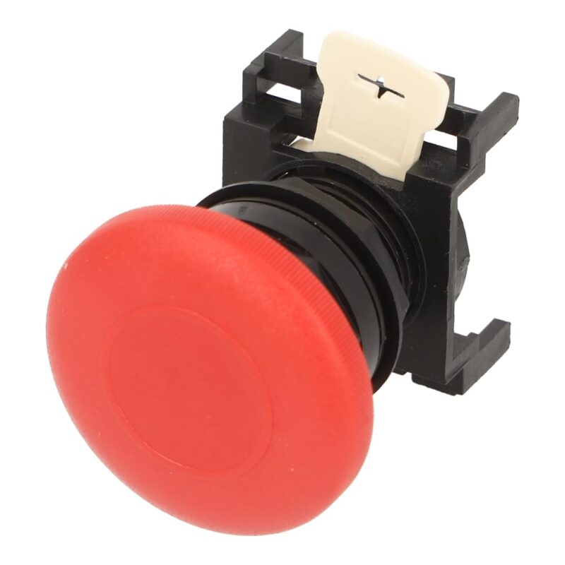 Eaton E22LB2 Mushroom Head Pushbutton, Red, E22