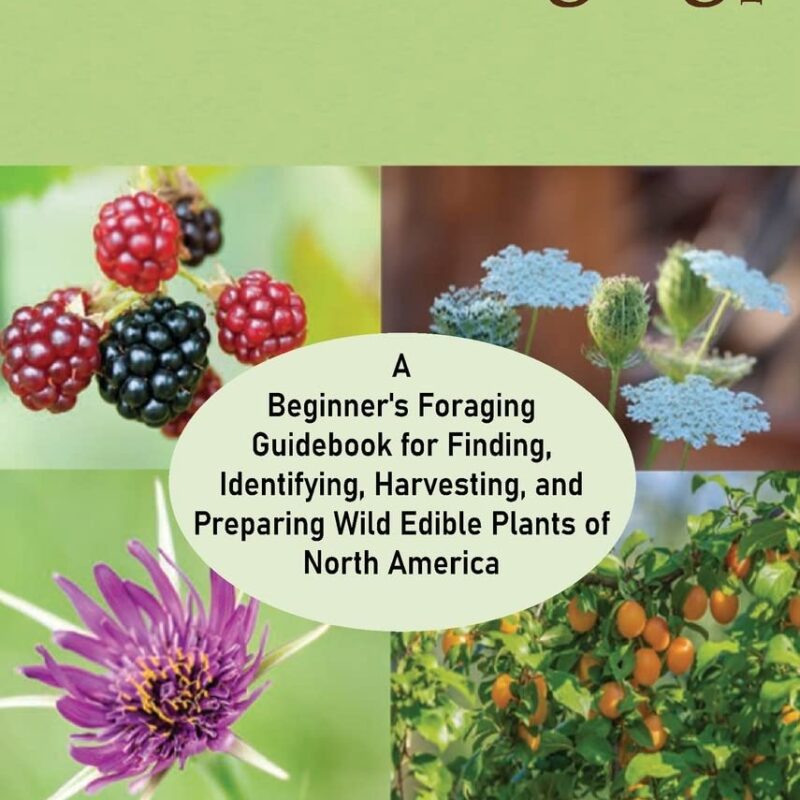 Pacific Northwest Foraging Field Guide: A Beginner's Foraging Guidebook for Finding, Identifying, Harvesting, and Preparing Wild Edible Plants of North America