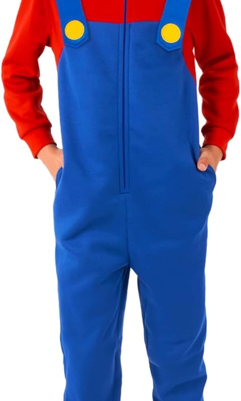 Opposuits Kids Onesie - Nintendo One-piece Pajamas - Loose Fit - Including Pockets