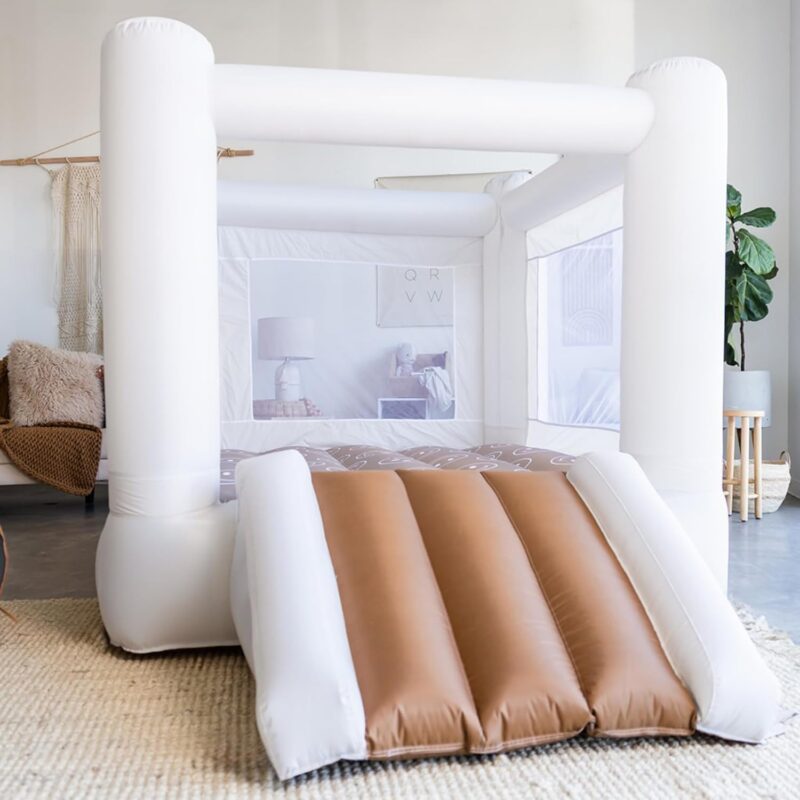 Bouncee Ultimate Bounce House with Slide | Indoor & Outdoor, Durable and Compact Fun for Kids 3-6