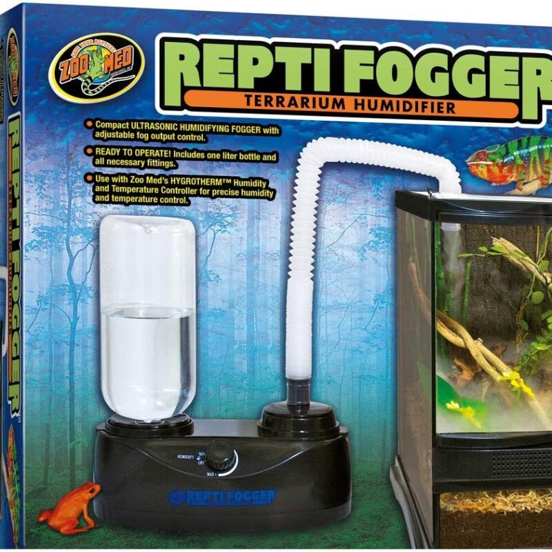 DBDPet 's Bundle with Zoomed Reptifogger - Terrarium Humidifier - Includes Attached 5 Point Pro-Tip Guide