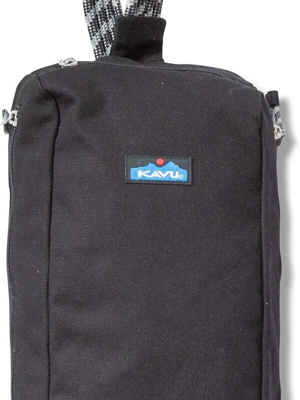 KAVU Switch Slinger Rope Pack Crossbody Rucksack - Black