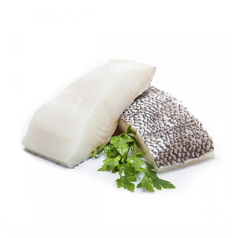 New York's Delicacy, Chilean Sea Bass Fillets - 6 x 6 Oz (2.25 lb) - Skin-On, Kosher Certified, Individually Vacuum Packed, Ready to Cook - 100% Natural, Wild Caught from the Chilean Patagonia