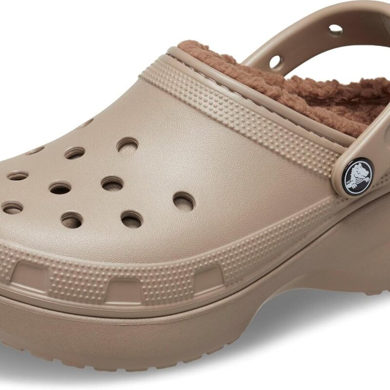 Crocs Womens Classic Lined Platform Clogs