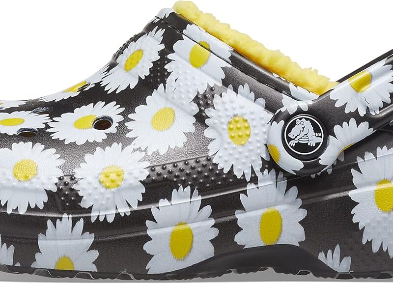 Crocs Unisex Adult Classic Lined Clog Fuzzy Slippers