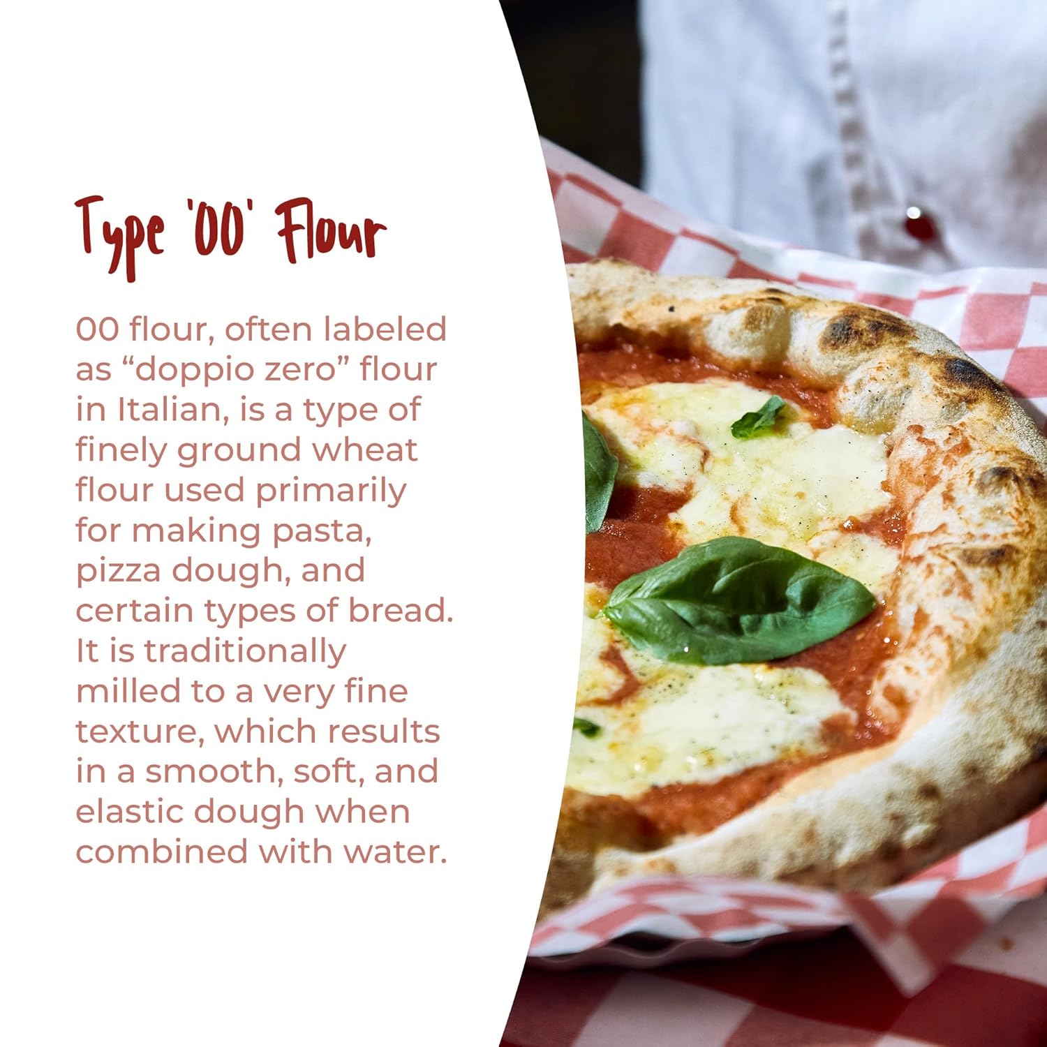 81vYGxBjYhL._SL1500_.jpg Antimo Caputo Chefs Flour, Italian Double Zero 00, Soft Wheat for Pizza Dough, Bread, & Pasta, 2.2 Pound (Pack of 10) - Image 5