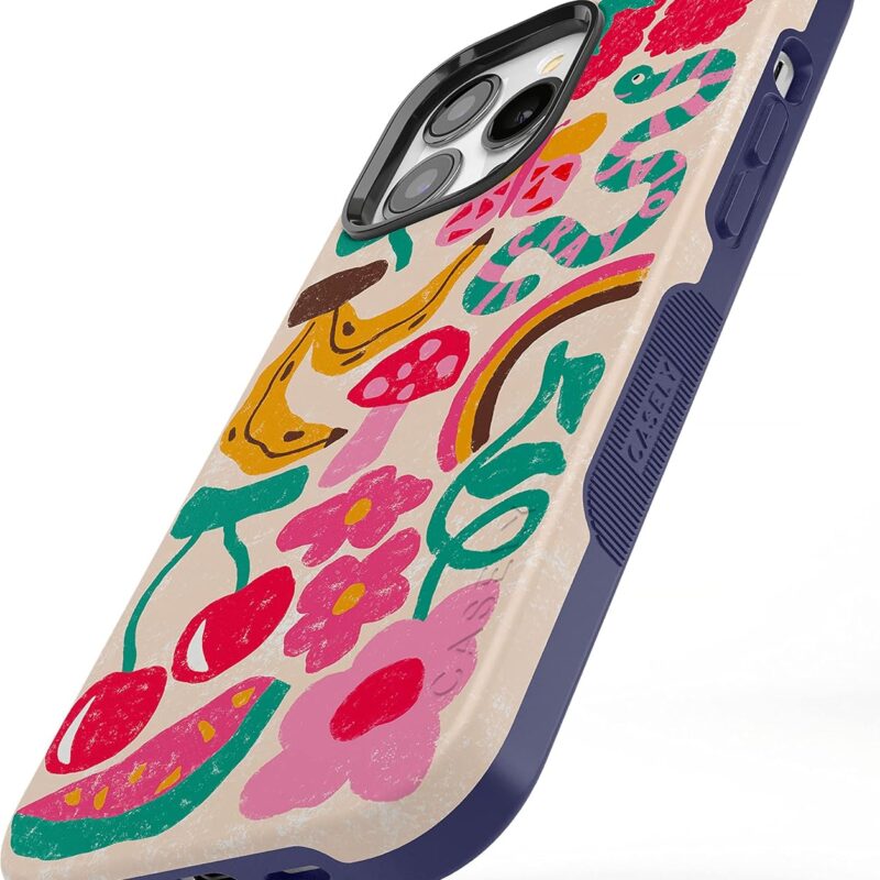 Casely iPhone 14 Pro Max Case | Doodle Bug | Crayola Crayon | Compatible with MagSafe | Bold Protective Design