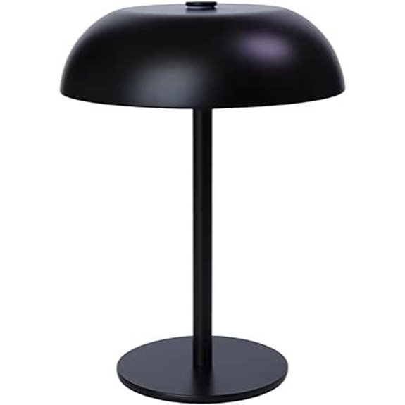 Portable LED Mushroom Lamp Cordless 3 Color Dimming