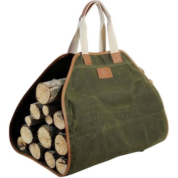 INNO STAGE Firewood Carrier - Waxed Canvas Bag