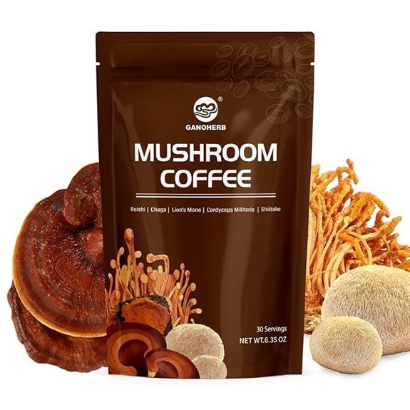 Mushroom Coffee with Adaptogens - 6.35oz 30 Servings